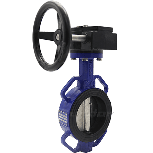 Turbine Operated Clamp Butterfly Valve